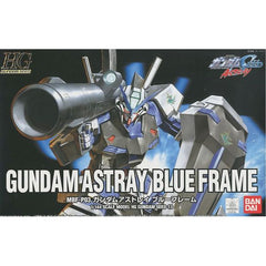 First form of the Blue Frame from Gundam Seed Astray, featuring bazooka, beam rifle, shield, and 2 beam sabers.