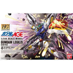 <p>Build and display <strong>Gundam AGE #29 Gundam Legilis</strong> with this official Bandai Hobby <strong>HG 1/144 scale model kit</strong>.</p>
<p>The new Vagan's MS, developed based on the analysis of Gundam Age-3 with Vagan's technology. Legilis core and the body can be separated.</p>
<p>Includes two types of eyes, Vagan type and Gundam type are available. The shield's shooting bits gimmicks can be recreated with replacement parts.</p>
<p>Clear yellow beams included</p>
<p><strong>Product Features:</st