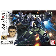 <p>Build and display <strong>HGPD IBO Graze Kai Custom</strong> with this official Bandai Hobby <strong>HG 1/144 scale model kit</strong>.</p>
<p>Part of the series Gundam Iron-Blooded Orphans, the Graze Kai is an upgraded Graze mass production unit used by the Earth organization Gjallarhorn. Comes equipped with rifle and battle axe that can be stored on attachments points on its body</p>
<p><strong>Product Features:</strong></p>
<ul>
<li>HG 1/144 scale model kit</li>
<li>Official Bandai Hobby release</li>