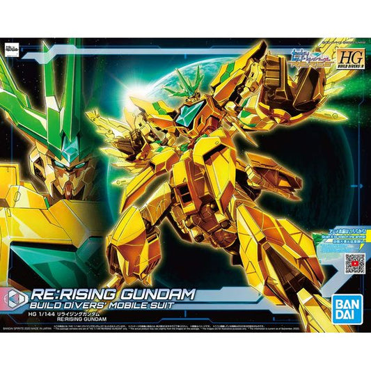 From Gundam Build Divers RERISE comes a set containing the main Gunpla of the 4 main protagonists in a special final battle color version! This set will include: Uraven Gundam x 1, Wodom Pod x 1, Gundam Aegis Knight x 1, Ex Valkylander x 1, Designated dispaly base x 1, Foil stickers x 1 and Manual x 1.