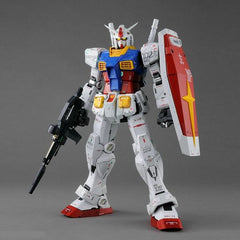 The accumulation of development and evolution during 40 years of GUNPLA history leads to a new era. PG RX-78-2 Unleashed features the largest insert-molded frame in Gunpla history - which enables the fastest assembly of the inner frame for a PG in history. The inner frame features a multi-layer structure - adding incredible detail and realism. The highest number of articulation points in a GUNPLA is featured, with a total of 94 points of articulation. Diverse materials such as parts processed in matte and