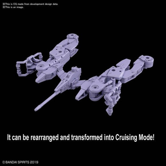 Bandai Spirits 30MM 30 Minute Missions Vehicle Space Craft Purple Model Kit