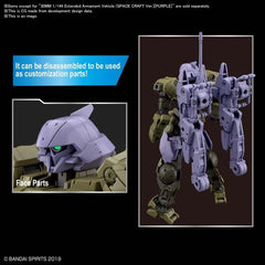 Bandai Spirits 30MM 30 Minutes Missions Fahrzeug Weltraum-Raumschiff Violett Modellbausatz