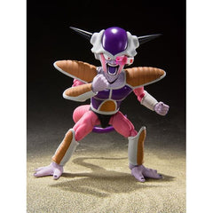 Bandai Spirits S.H. Figuarts Dragon Ball Z Frieza First Form & Pod Set Action Figure | Galactic Toys & Collectibles