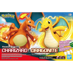 This new "Pokemon" model kit includes both a battle version of Charizard and Dragonite! Charizard's head is newly molded, and the kit is easier than before to assemble; the foil seals even stick better! Gotta catch 'em all -- and here's a great place to start!