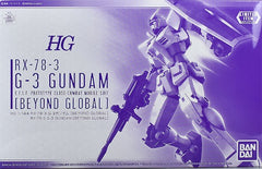Bandai Gundam RX-78-3 G-3 (Beyond Global) HG 1/144 Model Kit. Assembly Required.