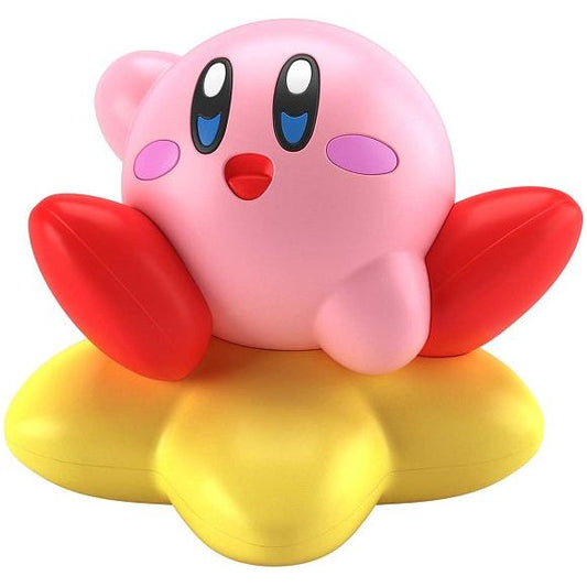 Bandai's ENTRY GRADE lineup continues with the beloved pink Nintendo character, Kirby! 
The kit is snap-fit so you can assemble it without any glue, and you don't even need tools to remove the parts from the runners! Just snap the colored parts loose from the runner then press them together and you'll have yourself a figure of Kirby in no time. He even comes with parts to build his Warp Star so he's easy to display. It's perfect for beginners and Nintendo fans alike!