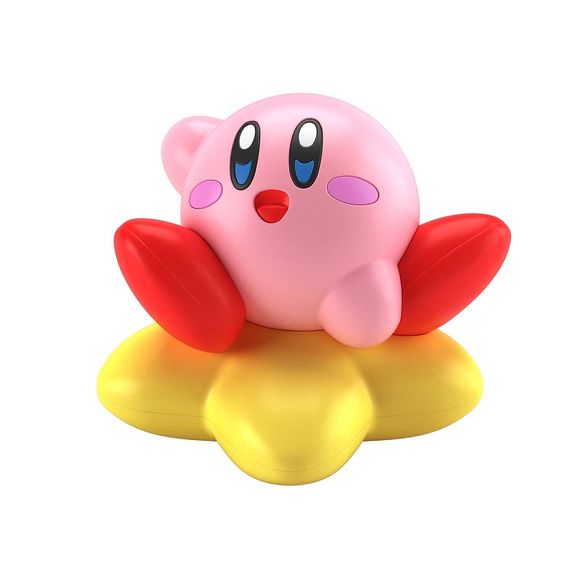 Bandai's ENTRY GRADE lineup continues with the beloved pink Nintendo character, Kirby!
The kit is snap-fit so you can assemble it without any glue, and you don't even need tools to remove the parts from the runners! Just snap the colored parts loose from the runner then press them together and you'll have yourself a figure of Kirby in no time. He even comes with parts to build his Warp Star so he's easy to display. It's perfect for beginners and Nintendo fans alike!