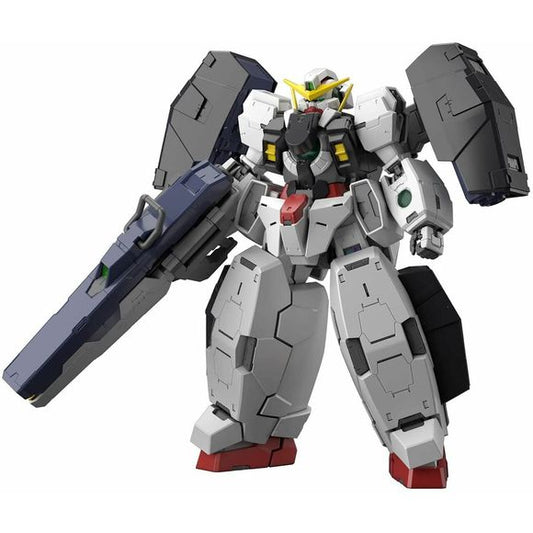 The Gundam Virtue piloted by Tieria Erde in Mobile Suit Gundam 00, finally joins the MG series lineup! The kit is full of various gimmicks, and its proportions have been re-considered under MG series standards. Additionally, The Gundam Virtue’s most iconic feature, transitioning into the Gundam Nadleeh, can be recreated. A wide range of armaments such as the GN Bazooka and Gundam Nadleeh Beam Rifle are included. 1/100 Scale.