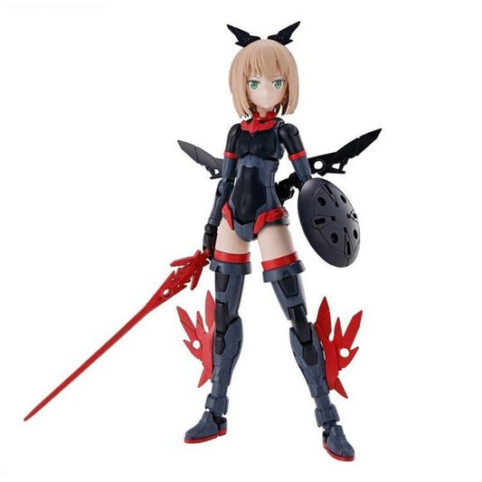 Add to your 30 Mintues Sisters collection with this SIS-A00 Tiasha model kit! Once complete she is highly poseable and includes a variety of accessories. Plus Tiasha is compatible with other 30 Minute Missions items, perfect for customizing your kits!