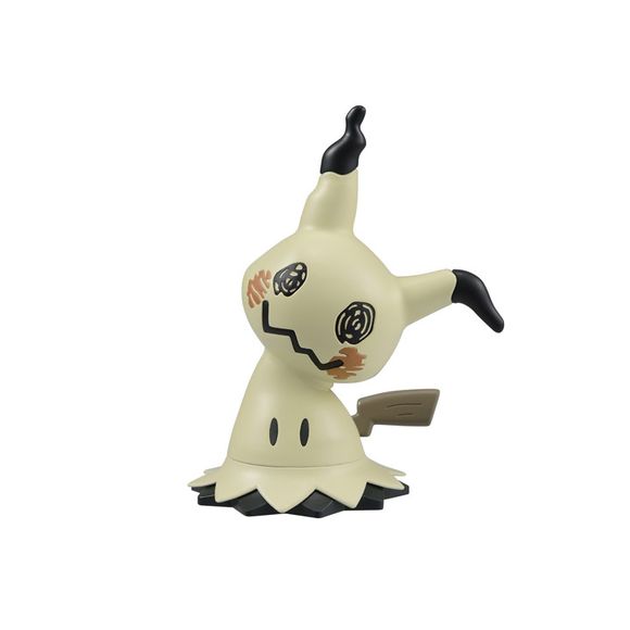 A quick and fun snap-together model kit of the Pokemon Mimikyu. Kit includes a total of 13 parts to create the 3.7 inch tall kit. No glue or tools are required.