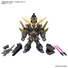 Bandai Hobby Cross Silhouette Unicorn Gundam 02 Banshee Destroy Mode and Banshee Norn Parts Set SD Model Kit