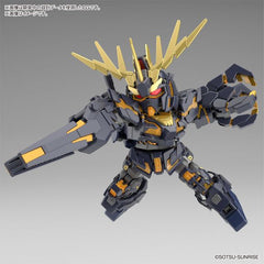 Bandai Hobby Cross Silhouette Unicorn Gundam 02 Banshee Destroy Mode and Banshee Norn Parts Set SD Model Kit