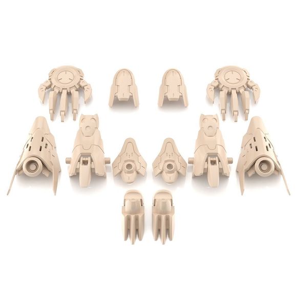 Use these heavy armor parts for the 30MS/30 Minutes Sisters line to make your model kits even more unique and to your taste! One set of heavy armor pieces and one joints set is included!