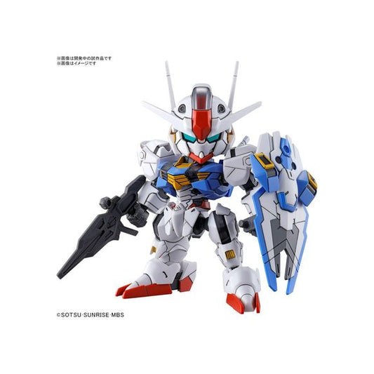 The Gundam Aerial from "Mobile Suit Gundam: The Witch of Mercury" gets a new SD Gundam EX model kit from Bandai! It's adorably super-deformed, yet stylish and highly detailed, with a high degree of posability; it comes with its beam saber, beam rifle and shield. The rifle can be stowed on the back, and the shield can be separated and connected to the shoulder, too. Order yours now!