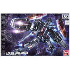 Re-release of the Thunderbolt Full Armor Gundam kit. This Anime version receives a slight re-color from the original release. All parts come molded in multiple colors with foil marking stickers and marking stickers included to add extra colors and details. Just like the original release this one comes with four shields and a wide array of heavy weaponry!