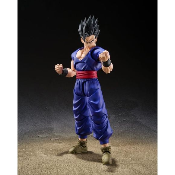 PRE-ORDER: Expected to ship in February 2027.
Son Gohan as seen in "DRAGON BALL SUPER : SUPER HERO" rejoins S.H.Figuarts! Gohan features an all-new sculpt, plus the same new joint technology pioneered on the S.H.Figuarts Super Saiyan 4 Son Goku and Krillin: Earth's Strongest Man figures. 5.5 inches (14cm).
Includes:
Gohan figure
2 Interchangeable expression parts
3 Pairs of interchangeable hands