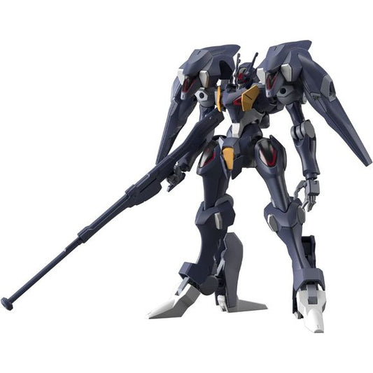 <p>The Gundam Pharact from "Mobile Suit Gundam: The Witch of Mercury" joins the HG model kit lineup from Bandai! The built-in back booster will protrude if you push on the tip of the shoulder armor.</p>
<p>The beam saber's grip can be stored in the arm armor, too. The shell unit's brilliance is expressed with clear parts, colored molding, and stickers; the Gundam's toes can fold down as well.</p>
<p>The Pharact's massive rifle and a pair of beam sabers are also included, as are interchangeable hands. Place