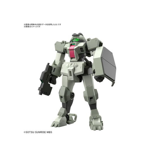 The Demi Trainer from "Mobile Suit Gundam: The Witch of Mercury" now joins Bandai's HG model kit lineup! The range of motion in its arms can be expanded by pulling out the shoulder joint; the forearms are also equipped with rotational movement. The neck can also be pulled out to increase its range of motion, and the ball joint at the waist has a special structure that allows the completed model to lean forward and backward. Parts for two different heads -- normal and unfolded -- are included; a stick (plus
