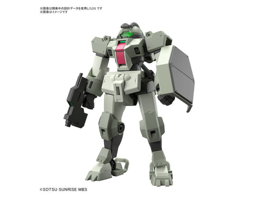 The Demi Trainer from "Mobile Suit Gundam: The Witch of Mercury" now joins Bandai's HG model kit lineup! The range of motion in its arms can be expanded by pulling out the shoulder joint; the forearms are also equipped with rotational movement. The neck can also be pulled out to increase its range of motion, and the ball joint at the waist has a special structure that allows the completed model to lean forward and backward. Parts for two different heads -- normal and unfolded -- are included; a stick (plus