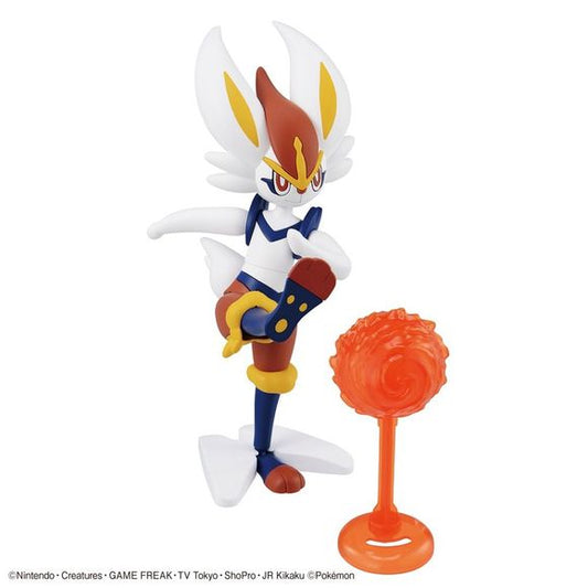 Bandai Pokemon Pokepla Cinderace Action Figure Model Kit