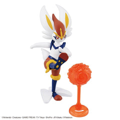 Bandai Pokemon Pokepla Cinderace Action Figure Model Kit