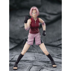 Bandai Tamashii Nations Naruto S.H.Figuarts Sakura Haruno Inheritor of Tsunade's Indominable Will Action Figure
