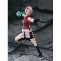 Bandai Tamashii Nations Naruto S.H.Figuarts Sakura Haruno Inheritor of Tsunade's Indominable Will Action Figure