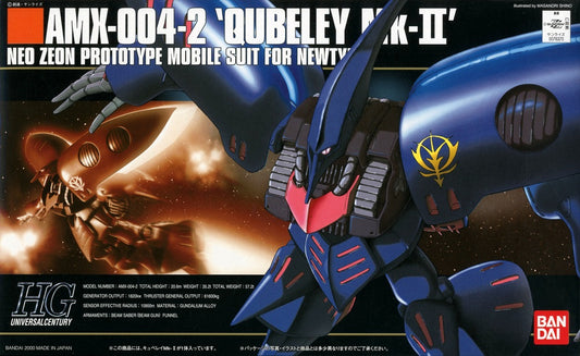 The very-popular Qubeley is now available in the Mk-II style, which is basically just a color variation from the original release. You also get that cool Neo Zeon mark on the shoulder. Molded in color, snap assembly. Poly-caps for the joints.