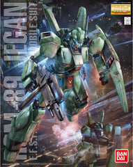 The mass-produced mobile suit of the Earth Federation Forces joins the MG lineup! The Jegan has been carefully molded to recreate its appearance as seen in "Char's Counterattack", and features a completely newly moulded internal MS frame. Four types of hand parts are included, allowing you to recreate the Jegan's classic rifle-holding pose.