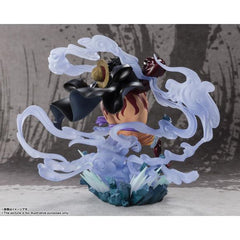 Bandai One Piece FiguartsZERO Extra Battle Monkey D. Luffy (Gear 4) Battle of Monsters on Onigashima Figure