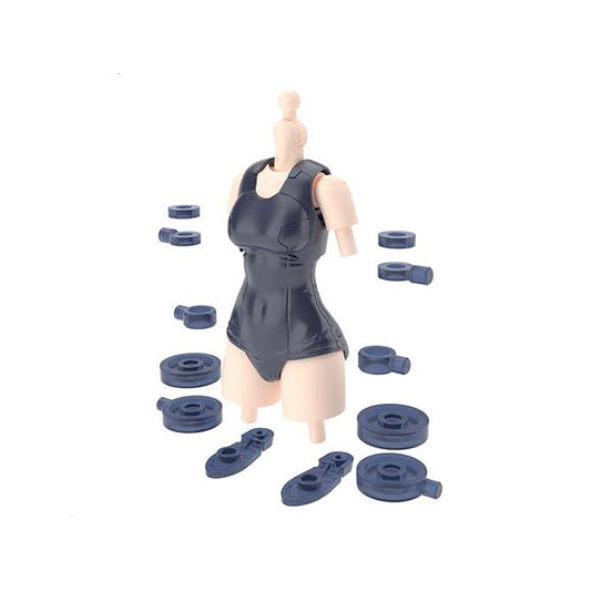 Here's a set of summer-themed optional body parts for your 30MS (30Minutes Sisters) figure model kits from Bandai! These parts are equipped with the 3mm joint common to 30MS figures, so you can swap and exchange these parts with your 30MS figures to give them a refreshing new look for summertime!