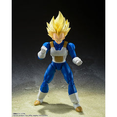 Bandai Tamashii Dragon Ball Z S.H. Figuarts Super Saiyan Vegeta -Sangre de Super Saiyajin Despertado- Figura de acción