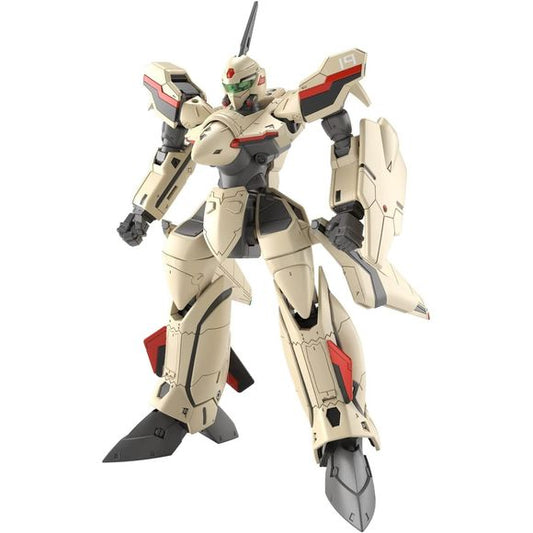 In commemoration of the 40th anniversary of the "Macross" anime series, Bandai is launching a new Macross plastic model series in HG, with the first model being the YF-19 variable fighter!
The YF-19 features a new "Shortcut Change" system, which was created after re-examining transformation, form, and movement.
The new system incorporates part replacements to simplify the transformation sequence, allowing for easy transformation between Battroid, Gerwalk, and Fighter mode.
The "shortcut change" system al