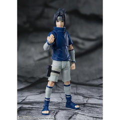 Bandai Spirits Naruto S.H. Figuarts Sasuke Uchiha - El prodigio ninja del linaje del clan Uchiha - Figura de acción