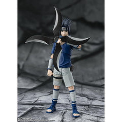 Bandai Spirits Naruto S.H. Figuarts Sasuke Uchiha - El prodigio ninja del linaje del clan Uchiha - Figura de acción