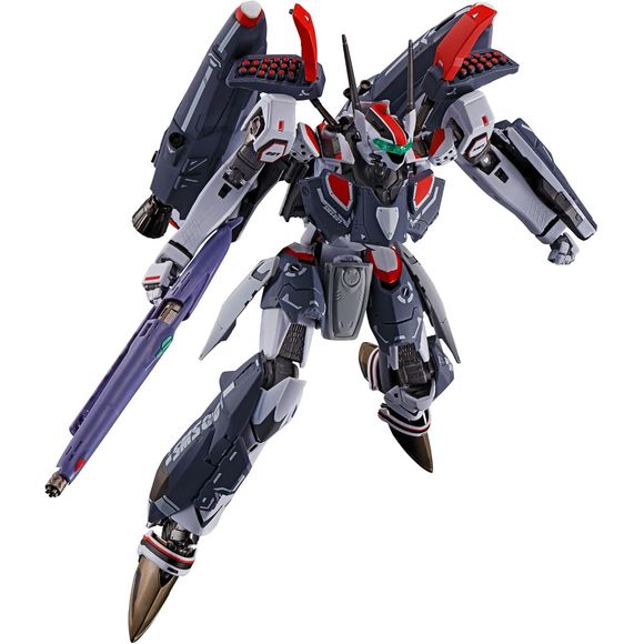 <p>From "Macross Frontier," the most popular of the Macross series, comes the VF-25F SUPER MESSIAH VALKYRIE(ALTO SAOTOME CUSTOM) REVIVAL Ver. This re-issue of the classic product comes with super parts in a matte finish to enhance the already high-quality feel, plus some additional new markings.</p>
<p><strong>Box Contents:</strong></p>
<ul>
<li>Main body</li>
<li>Gunpod</li>
<li>Assault knife</li>
<li>Pilot figure</li>
<li>Three pairs of optional hands</li>
<li>Alto Saotome figure</li>
<li>Fi