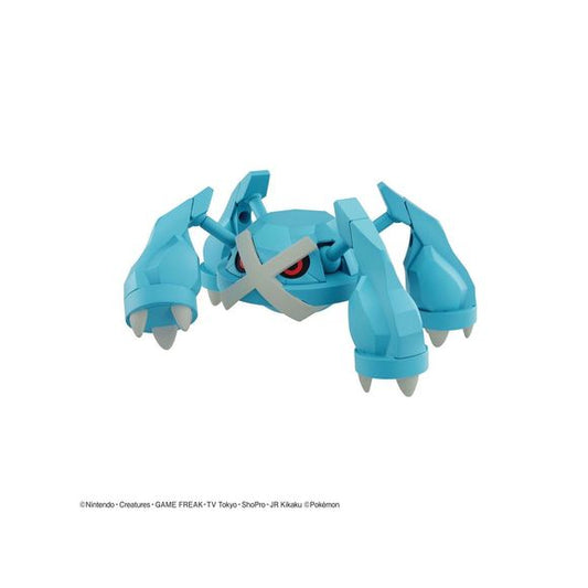 Metagross is next up in the Pokemon Plastic Model Collection Select Series!
- The legs can move along the axis, and action poses can be determined.
- You can display in an impressive flying pose by replacing the leg parts.
- Comes with a dedicated clear pedestal. Replacement parts can be stored in the pedestal.