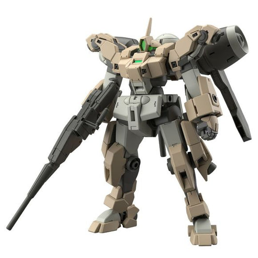 From the latest Gundam series "Mobile Suit Gundam Witch of Mercury", Demi Barding is three-dimensionalized in HG!
- Equipped with a large backpack on the back of the aircraft.
- The thrusters attached to the legs move forward and store the beam saber.
- The beam rifle can be equipped with both hands by moving the auxiliary grip.