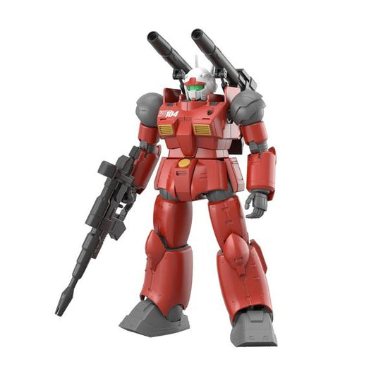 From "Mobile Suit Gundam Cucuruz Doan's Island", "Guncannon" is now in HG!
- By replacing backpack parts that are newly shaped, both Kai and Hayato can be reproduced.
- The high movability of the HG format allows for impressive Guncannon poses, such as lying on the ground and shooting a cannon, or crouching down to launch a ship.
- The coloring of Cucuruz Doan's island version of Guncannon is expressed in molded colors.
Faithfully reproduce the details of the setting picture.
- A plastic model original mar