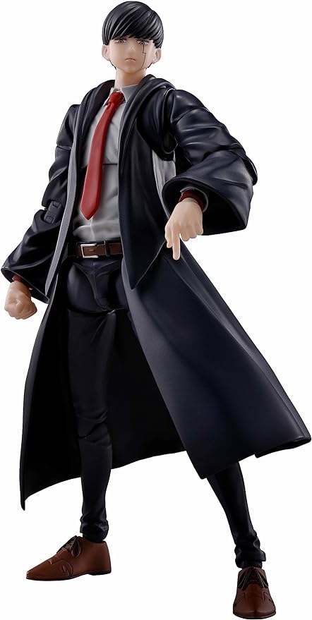<p>Mash Burnedead joins S.H.Figuarts! Highly accurate sculpting and coloring brings him to life. An articulated full-body robe allows for dynamic action posing, and multiple optional expression parts, plus an iron wand and other trademark "MASH-like" accessories put you in the middle of the action!</p>
<p><strong>Box Contents:</strong></p>
<ul>
<li>Main Body</li>
<li>Four optional expression parts</li>
<li>Three right and five left optional hands</li>
<li>Chou creampuff</li>
<li>Dumbbells (x2)</li