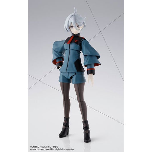 <p>Miorine Rembran, from "Mobile Suit Gundam: The Witch of Mercury" joins S.H.Figuarts! The highly posable figure includes numerous accessories and options that let you re-create your favorite scenes.</p>
<p><strong>Box Contents:</strong></p>
<ul>
<li>Main Body</li>
<li>Four optional expression parts</li>
<li>Seven pairs of optional hands</li>
<li>Smartphone-style notebook</li>
<li>Optional wrists (for hand-holding)</li>
<li>Tomato</li>
</ul>