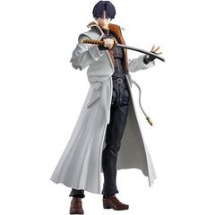 <p>Shinomori Aoshi from the TV anime "Rurouni Kenshin -Meiji Swordsman Romantic Story-" joins the "S.H.Figuarts" action-figure series from Bandai! This figure was made under the supervision of original author Nobuhiro Watsuki! A wide variety of interchangeable parts are included for various poses; combined with the outstanding articulation of the S.H.Figuarts lineup, you'll be able to recreate all your favorite poses and scenes from the show.</p>