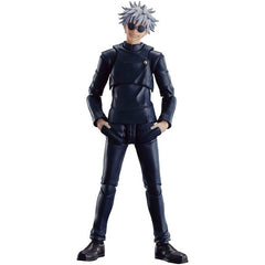 Satoru Gojo, as seen in the second season of the TV anime "Jujutsu Kaisen," returns to Bandai's "S.H.Figuarts" action-figure lineup, as he was in his own high-school days! He's incredibly posable for maximum action, and comes with multiple interchangeable hands (including one holding his cell phone), parts to display him with his hands in his pockets, interchangeable faces, and his sunglasses.