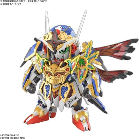 PRE-ORDER: Expected to ship February 2024

Gundam Aerial from "Mobile Suit Gundam: The Witch From Mercury" joins Bandai's "SDW Heroes" model-kit lineup to become the long-awaited new-generation ninja packed with new and old elements, Onmitsu Gundam Aerial! The "Kirako" parts are made with an in-mold technology that performs injection molding and film attachment at the same time, giving those parts a colorful, gleaming appearance that's impossible to beat! A complete set of equipment is included; the shurike