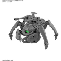 "Multi-legged mecha Ver." Appears in the 30MM Exa vehicle series!
FEATURES:
- Each joint from the base to the tip of the leg can move flexibly.
- The gun barrel on the back can also be attached to the front leg.
- Extension is possible by combining multiple body parts of this product.
- It can also be used as a customized part if disassembled.