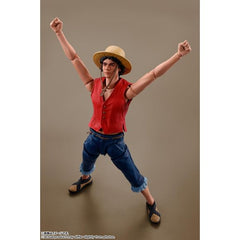 Bandai Tamashii Nations Netflix One Piece S.H.Figuarts Monkey D Luffy Action Figure