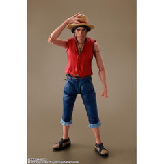 Bandai Tamashii Nations Netflix One Piece S.H.Figuarts Monkey D Luffy Action Figure