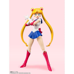 Figura de acción Bandai Sailor Moon S.H.Figuarts Sailor Moon Edición de color de animación