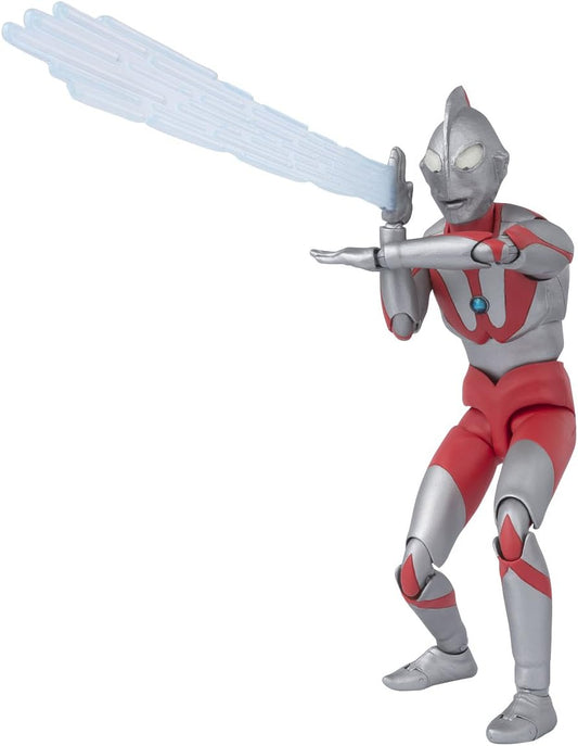 <p>Bring the classic hero of Japanese tokusatsu to your collection with the <strong>S.H.Figuarts Ultraman (A Type)</strong> action figure from Bandai Tamashii Nations!</p>
<p>This release faithfully recreates Ultraman's early <strong>A Type</strong> appearance from the original television series, featuring the distinctive asymmetrical body proportions, textured mask sculpt, and unique coloring seen in the earliest episodes.</p>
<p>Bandai's S.H.Figuarts articulation system allows for a wide range of dynami